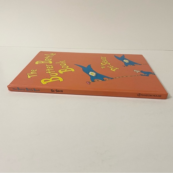 Vtg 1984 Dr. Seuss The Butter Battle Book Hardback Random House - Picture 5 of 16